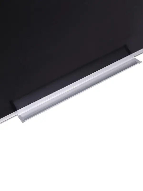 Доска магнитно-маркерная Calligrata, 90&times;120 см, черная, с полочкой, в алюминиевой рамке