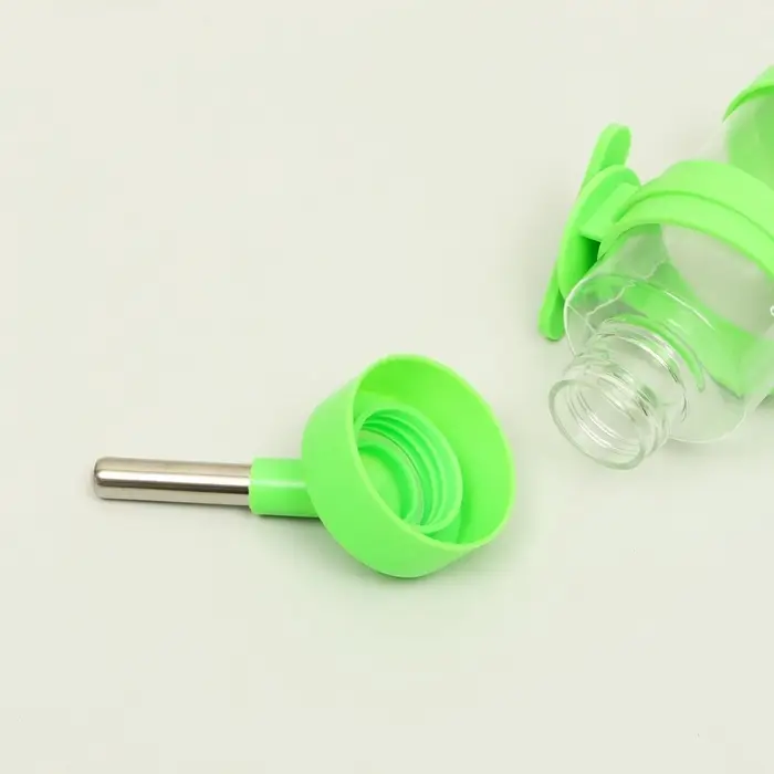 Поилка для грызунов &laquo;Пижон&raquo;, 80 мл, зелёная