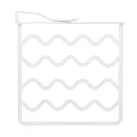 VETTA Разделитель вещей на полках с функцией подвеса галстуков, шарфов, 27,5x25,5x3см, полипропилен