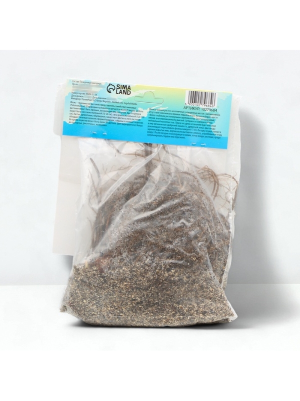 Флокс «Клеопатра» корневище в пакете с торфогрунтом, р-р I, 2 шт.