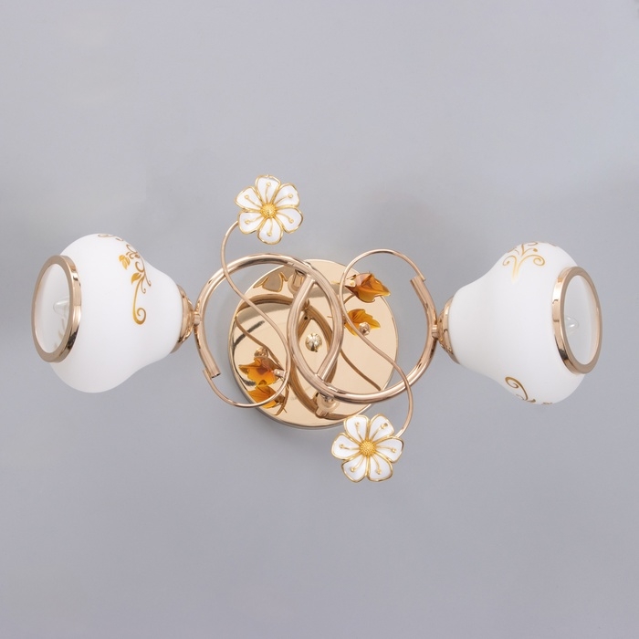 Люстра Люстра "Айон" 2х40Вт Е27 Золото МОДЕЛЬ: 2612380