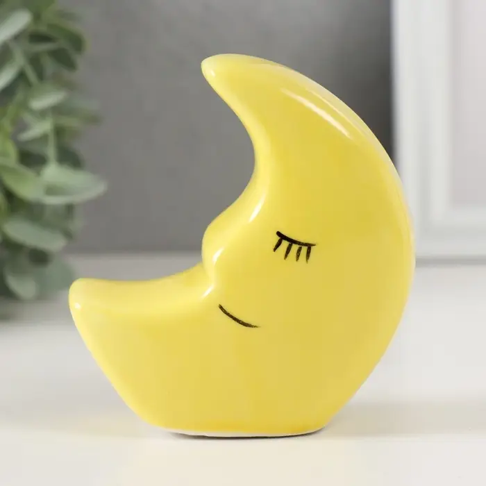 Копилка для денег &laquo;Спящий месяц&raquo;, керамика, 9.5&times;4&times;10 см