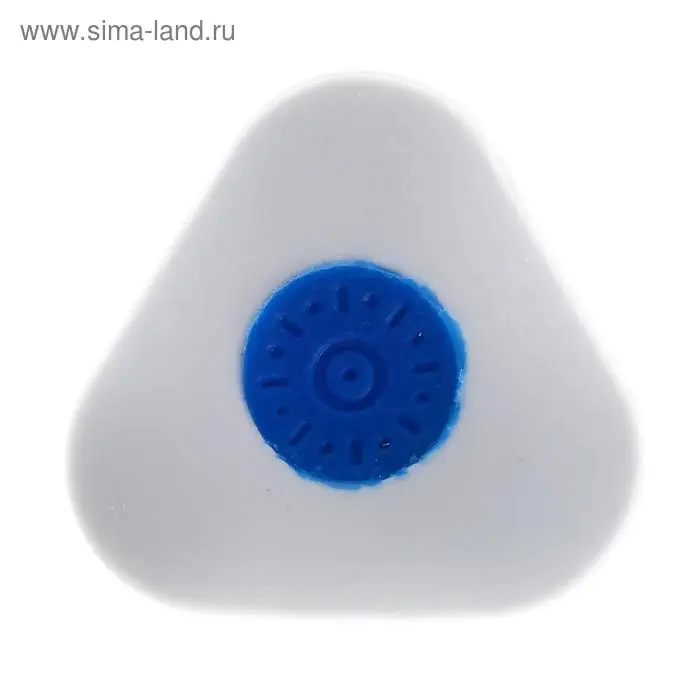 Ластик deVENTE Core, синтетика 40 х 40 х 10мм, треугольный, пластиковый держатель, белый (штрих-код на каждом ластике) Ластик deVENTE Core, синтетика 40 х 40 х 10мм, треугольный, пластиковый держатель, белый (штрих-код на каждом ластике)