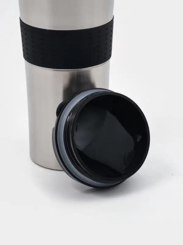 Термокружка, 450 мл, For you, сохраняет тепло 2 ч, 8&times;19 см, хром