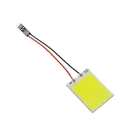 Автомобильная лампа светодиодная, 12 В, 24 SMD, два переходника, свет белый