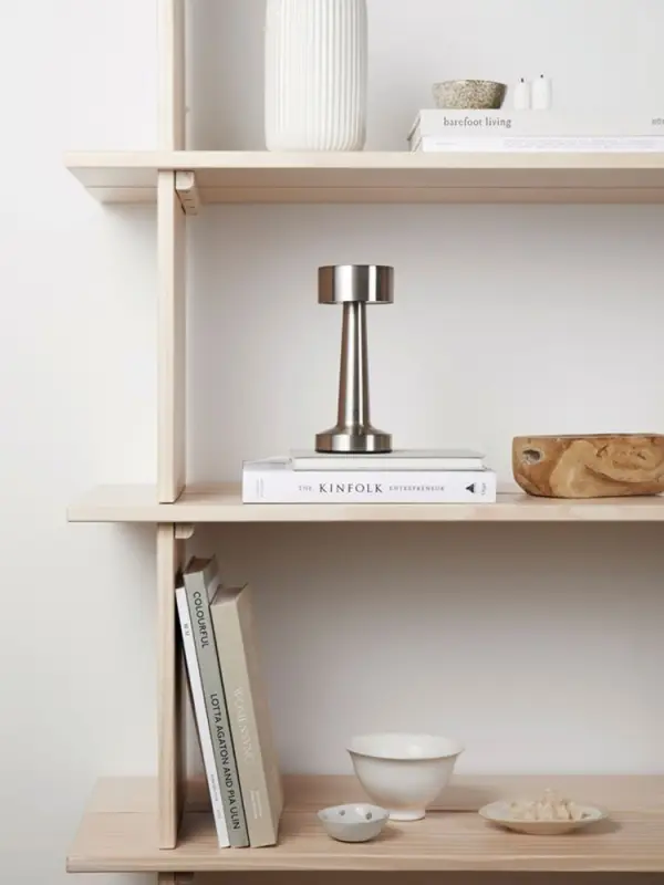 Настольная лампа Maris, серебристая