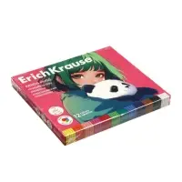 Пластилин 12 цветов ErichKrause Panda Hugs, со стеком