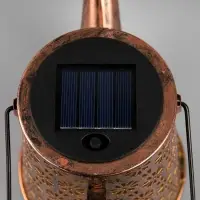 Садовый светильник на солнечной батарее &laquo;Лейка&raquo;, 27&times;17&times;11 см, 55 LED, свечение тёплое белое