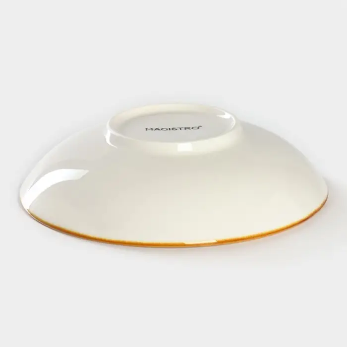 Салатник фарфоровый Magistro «Церера», 400 мл, d=16,5 см, цвет белый Салатник фарфоровый Magistro «Церера», 400 мл, d=16,5 см, цвет белый