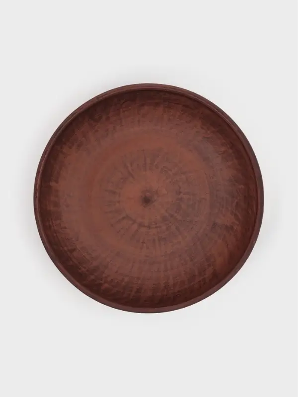 Салатник &laquo;Орнамент&raquo;, 1 л, 5&times;21 см, красная глина