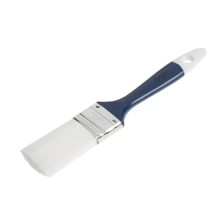 Кисть плоская ТУНДРА, искусственная щетина, пластиковая рукоятка, 1.5 Кисть плоская ТУНДРА, искусственная щетина, пластиковая рукоятка, 1.5", 38 мм