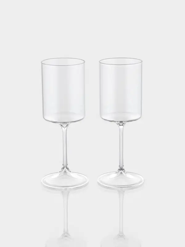 Набор бокалов для вина Magistro &laquo;Индиго&raquo;, 280 мл, 2 шт., 8.2&times;21.5 см, стекло, прозрачные