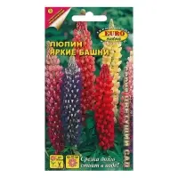 Семена цветов Люпин "Яркие башни", 0,4 г Семена цветов Люпин "Яркие башни", 0,4 г