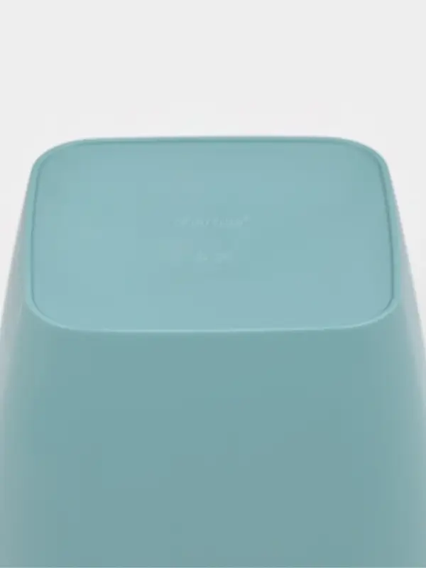 Подставка для зубных щёток Martika &laquo;Эллиса&raquo;, 10.4&times;10.4&times;9.9 см, пластик, бирюзовая