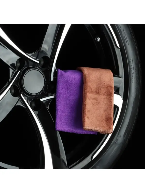 Тряпка для мытья авто, Grand Caratt, микрофибра, 350 г/м&sup2;, 25&times;25 см, набор 2 шт.