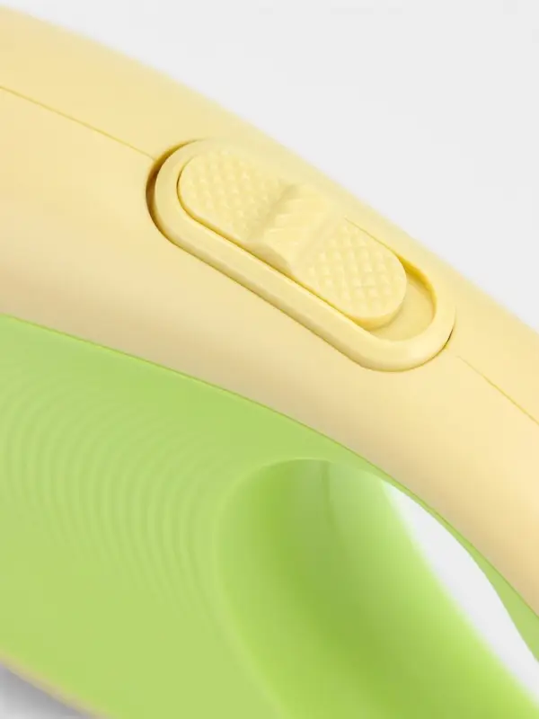 Рулетка - поводок для собак, лента 3 метра, зелёная