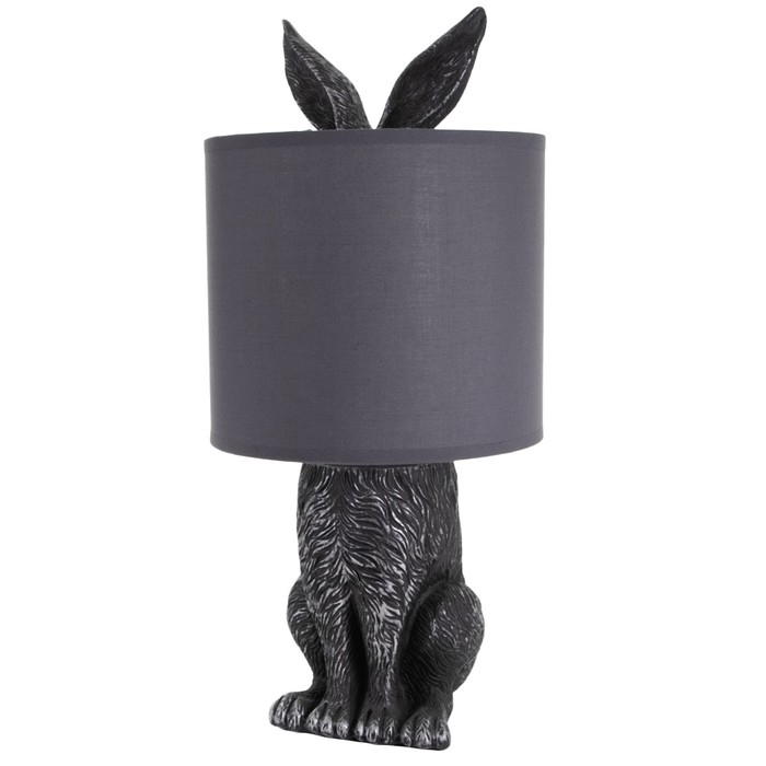 Настольная лампа "Зайчик" E27 40Вт серебро 20х20х43,5 см RISALUX