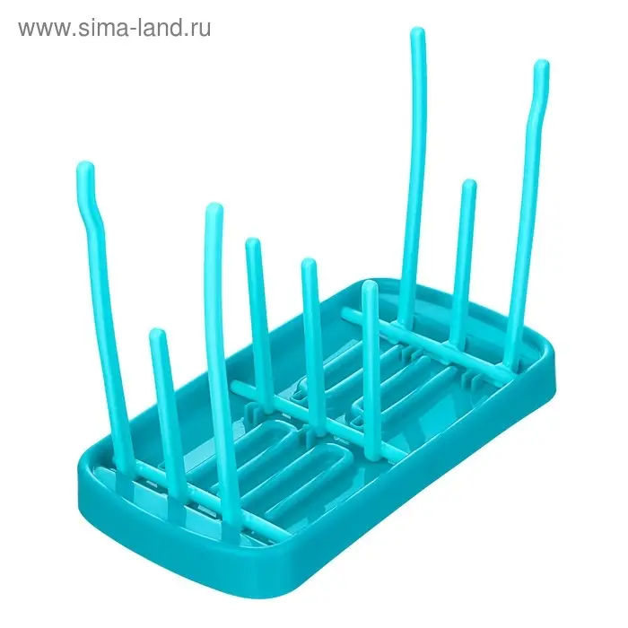 Сушилка для детских бутылочек, цвет бирюзовый Сушилка для детских бутылочек, цвет бирюзовый