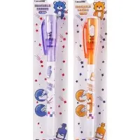 Ручка-прикол Calligrata &laquo;Шпион&raquo;, с невидимыми чернилами, надпись видно при подсвечивании фонариком, МИКС