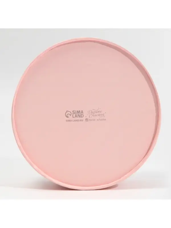 Коробка для макарун, кондитерская упаковка тубус с окном, &laquo;Цветы&raquo; 16&times;16&times;5 см