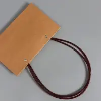 Сумка переноска для цветов, влагостойкая, крафт, 22&times;10.5&times;13.5 см