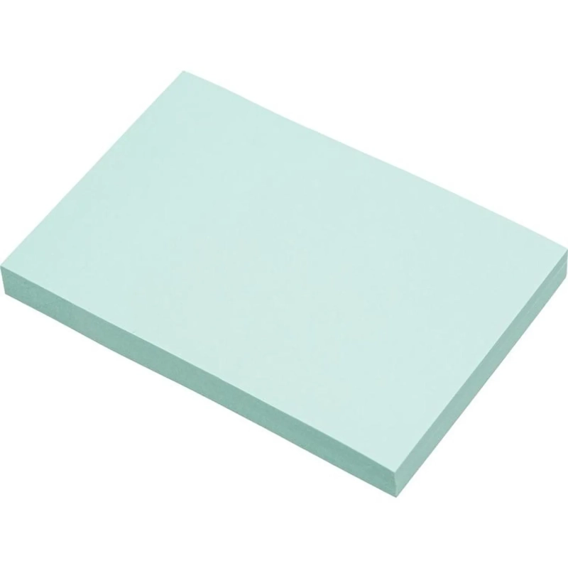 Стикеры ATTACHE с клеев.краем 76х51 голубой 100л