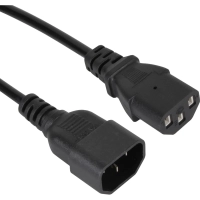 Кабель монитор - комп 1.8 м 220V (UPS -> устр) 3Gx0.5mm, iOpen  ACE001-1.8M