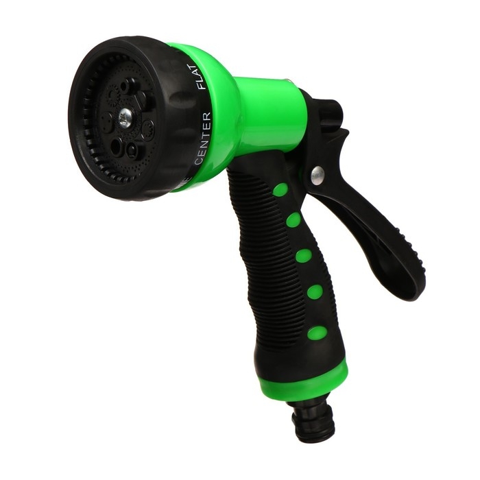 Пистолет для полива, 6 режимов, быстросъёмное соединение, pp−пластик, Greengo