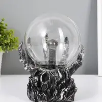 Плазменный шар - светильник RISALUX &laquo;Рука из подземелья&raquo;, полистоун, 20&times;17&times;11 см