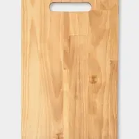 Доска разделочная Классик, пропитана маслом, береза, 29,5х19,5х1,8/1,6 см