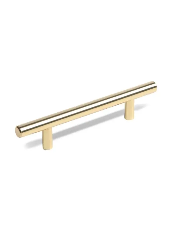 Ручка рейлинг ТУНДРА BISTRO, d=12 мм, м/о 96 мм, цвет золото