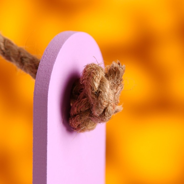 Набор кашпо деревянных 3 в 1 (29×18×33; 25×15×30; 21×12×23) "Аром", Сиреневый