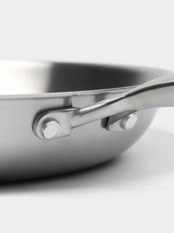 Сковорода 3Ply Hanna Kn&ouml;vell, d=30 см, h=5.5 см, толщина 2.2 мм, индукция, нержавеющая сталь, серебристая