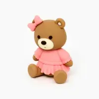 Фигурка-топпер для торта &laquo;Мишка с бантиком&raquo;