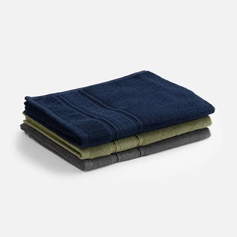 Полотенце махровое Terrychic, среднее, темно-серое Полотенце махровое Terrychic, среднее, темно-серое