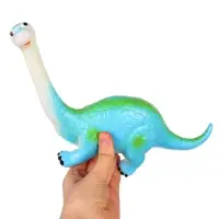Резиновая игрушка для ванны Крошка Я &laquo;Динозавр: Диплодок&raquo;, большая, 22 см, с пищалкой