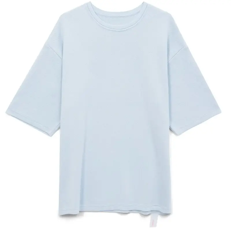 Джемпер с коротким рукавом Siluetti Volumica, светло-голубой, размер XS/S Джемпер с коротким рукавом Siluetti Volumica, светло-голубой, размер XS/S