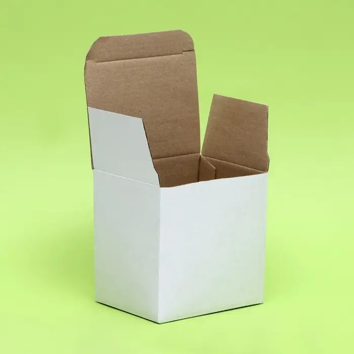 Коробка под кружку, без окна, белая 12×9.5×12 см Коробка под кружку, без окна, белая 12×9.5×12 см