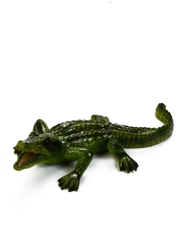 Садовая фигура из полистоуна &laquo;Крокодил&raquo;, 35&times;15&times;7 см, Greengo