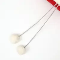 Лежанка &laquo;Снежок&raquo;, 56&times;46&times;13 см, красная