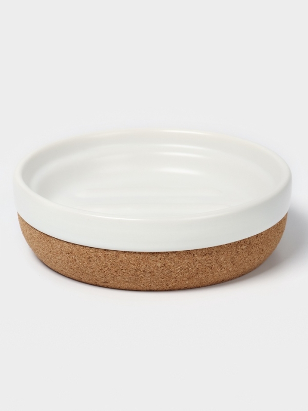 Набор для ванной Набор для ванной "Пробка" 3 предмета (дозатор для мыла, стакан, мыльница)