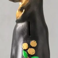 Копилка для денег &laquo;Кошка Маркиза с деньгами&raquo;, гипс, 48&times;18&times;15 см