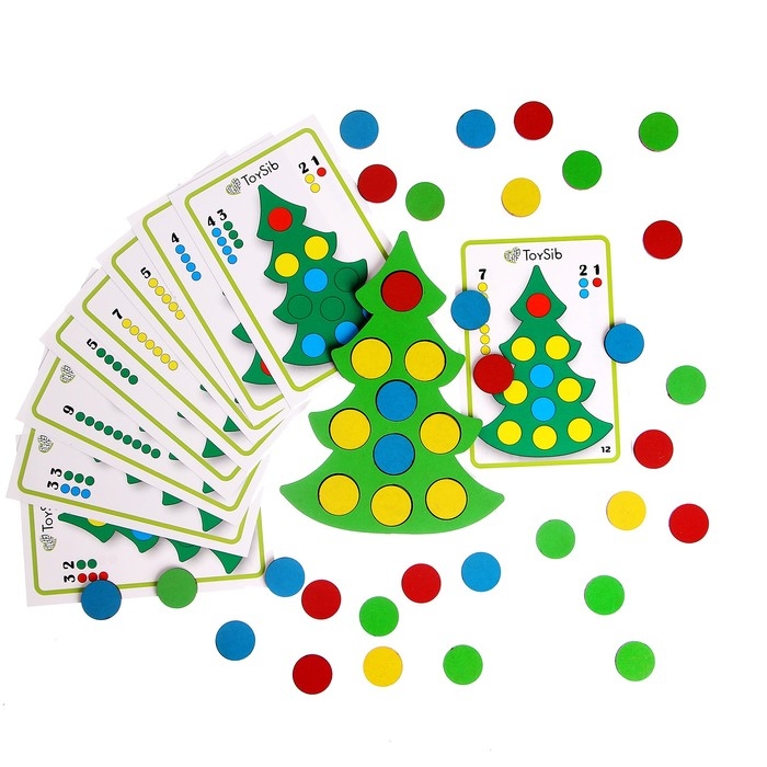 Мозаика «Наряжаем ёлку» Мозаика «Наряжаем ёлку»