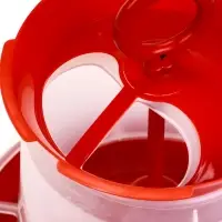 Кормушка бункерная для домашней птицы на 5 кг, цвет МИКС