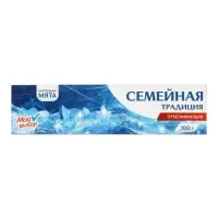 Зубная паста &laquo;Семейная традиция&raquo;, отбеливающая, мята, 100 г