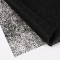 Паутинка клеевая, 32 г/м&sup2;, 112&times;50 см, чёрная