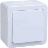 Гермес PLUS Выключатель одноклавишный ВС20-1-0-ГПБ наружный IP54