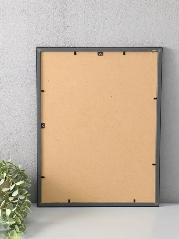 Фоторамка для фото 30х40 см "Oframe", пластик, чёрный, (пластик экран)