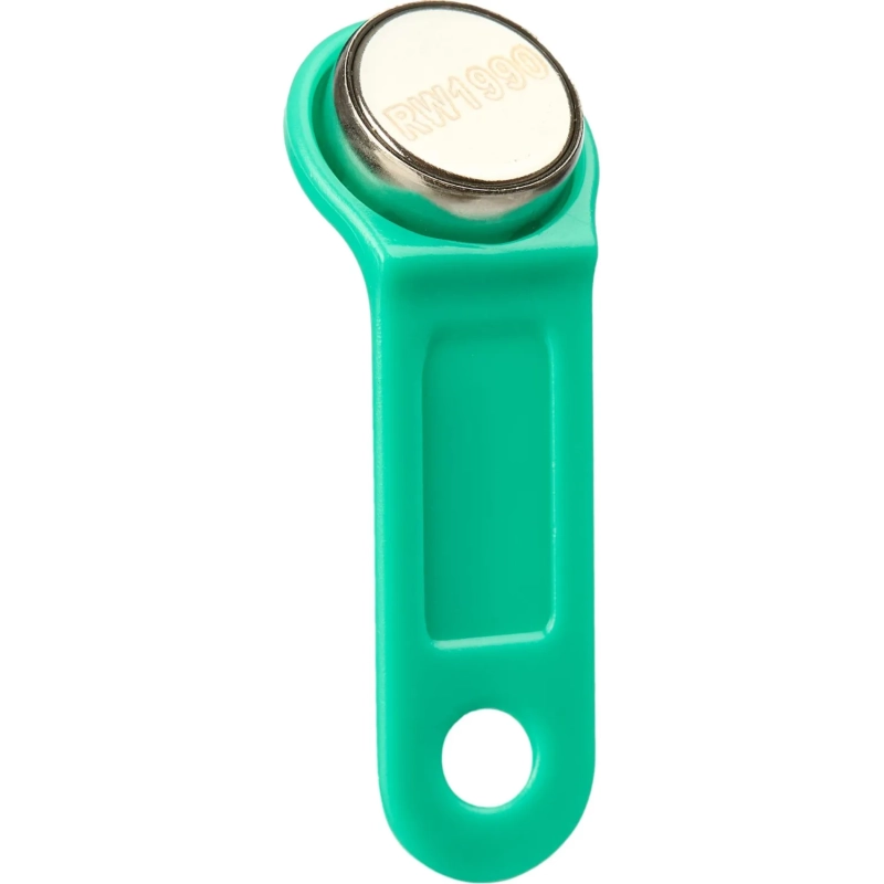 Электронный ключ Bigtech Touch Memory (iButton) DS 1990 зеленый (уп.10шт)