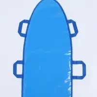 Ледянка мягкая Snow Cat &laquo;Сияй&raquo;, 90&times;40 см, толщина 1 см, с ручками, голубая